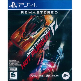 PS4 極速快感 超熱力追緝 重製版 中英文美版 Need for Speed: Hot Pursuit (一起玩)