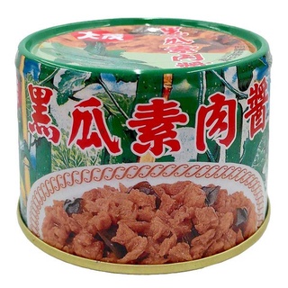 大茂 黑瓜素肉醬 180g【康鄰超市】