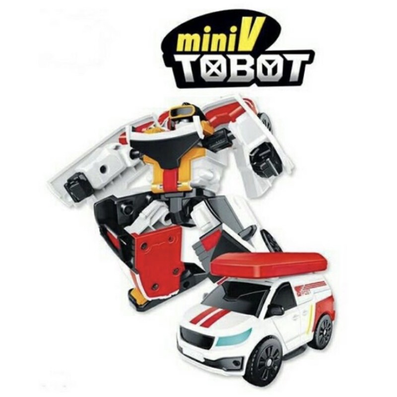 TOBOT mini V 機器戰士 迷你冒險V 救護車 變型機器人