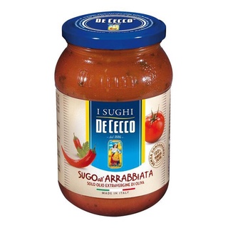 [預購]義大利De Cecco 番茄香料辣味義大利麵醬 400g