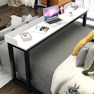 床桌子上跨床跨長條方形書桌臥室掛床前邊床上用可移動式懶人#懶人書桌#臥室床上書桌