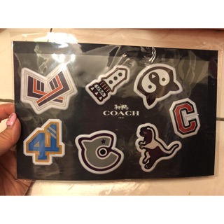 COACH限量立體貼紙 恐龍貼紙