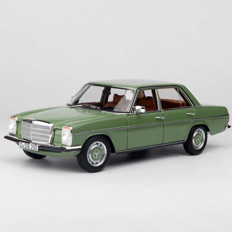 =天星王號=NOREV 1/18 Benz 200  1982年 綠色