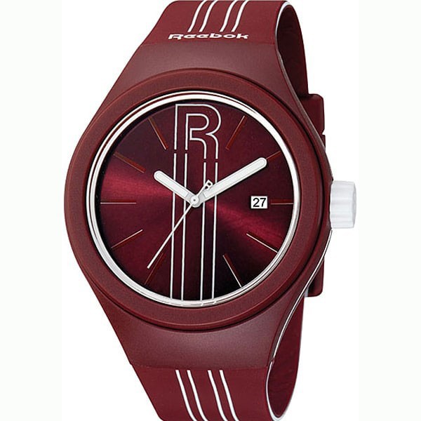 Reebok Rush系列 極限光速時尚腕錶-白線x紅 RC-IRU-G3-PRIR-RW