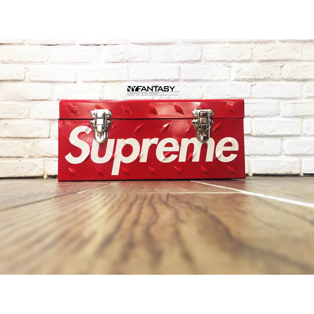 【紐約范特西】預購 2018 FW SUPREME Diamond Plate Tool Box 工具箱