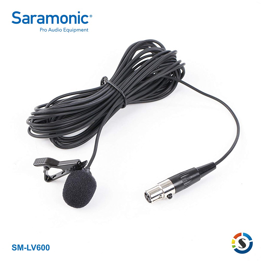 Saramonic楓笛 SM-LV600 全向性電容式領夾麥克風