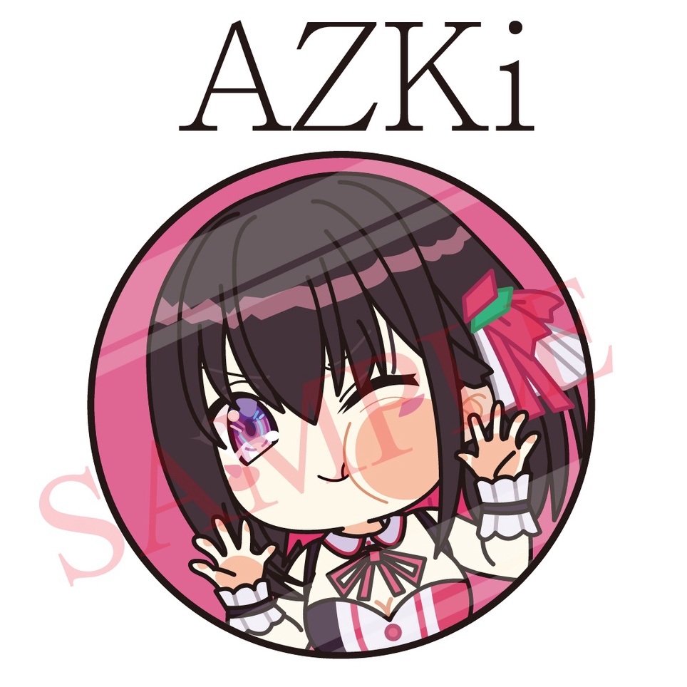 ~出清小屋~現貨 全新 hololive ホロライブ AZKi 貼貼 防水 貼紙 痛貼 車貼 萬用貼