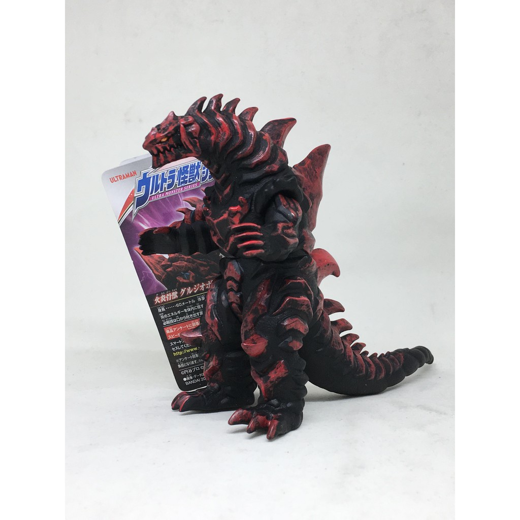 全新 台灣 現貨萬代超人力霸王r B 軟膠火炎骨獸石化魔獸猛禽怪獸赫羅波羅斯歐布黑暗微可動環保 蝦皮購物