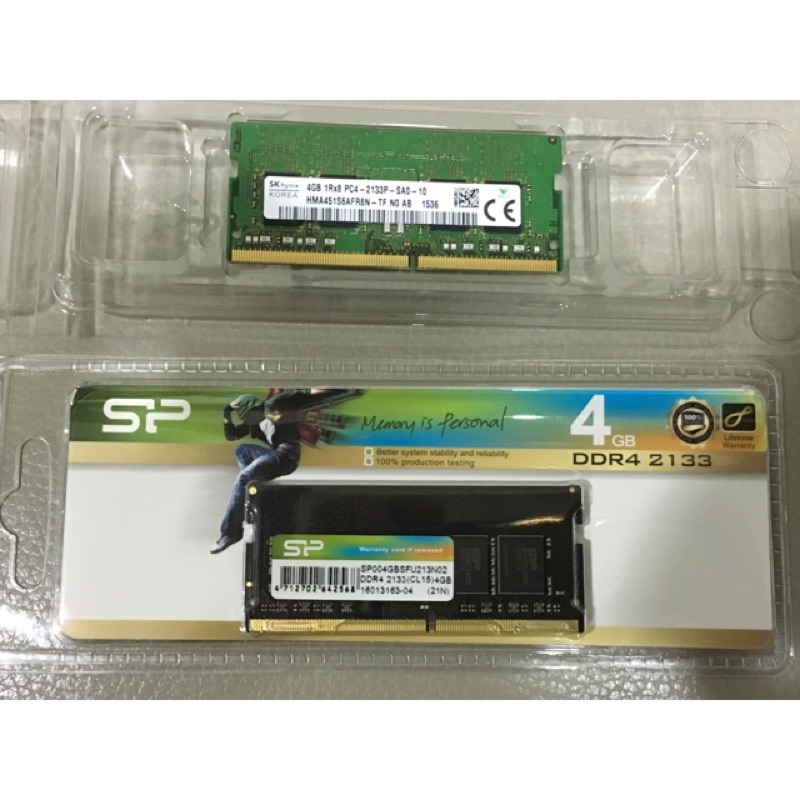 海力士 DDR4 2133 4G筆電記憶體 RAM