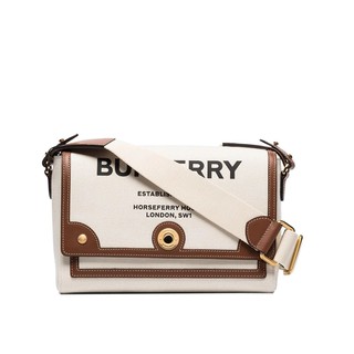 Burberry 80302491 Horseferry 印花帆布 Note 斜揹包