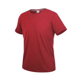 HODARLA ZERO DRY男機能排汗棉短袖T恤(台灣製 抗UV 反光 上衣 慢跑 紅