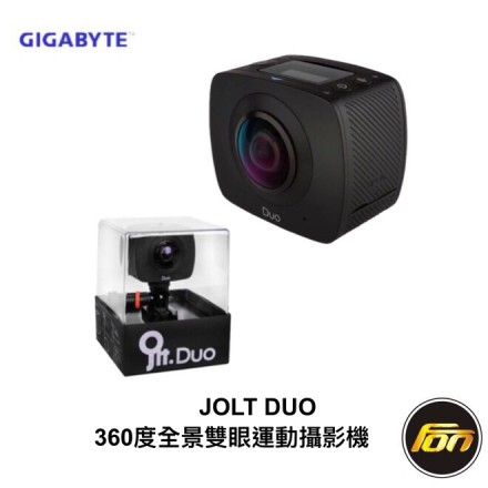 GIGABYTE 技嘉 JOLT DUO 360度全景雙眼運動攝影機