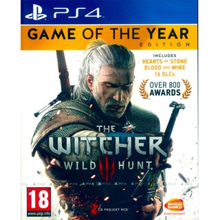 (現貨全新) PS4 巫師 3：狂獵 年度完整版 中英文歐版 WITCHER (包含所有DLC)