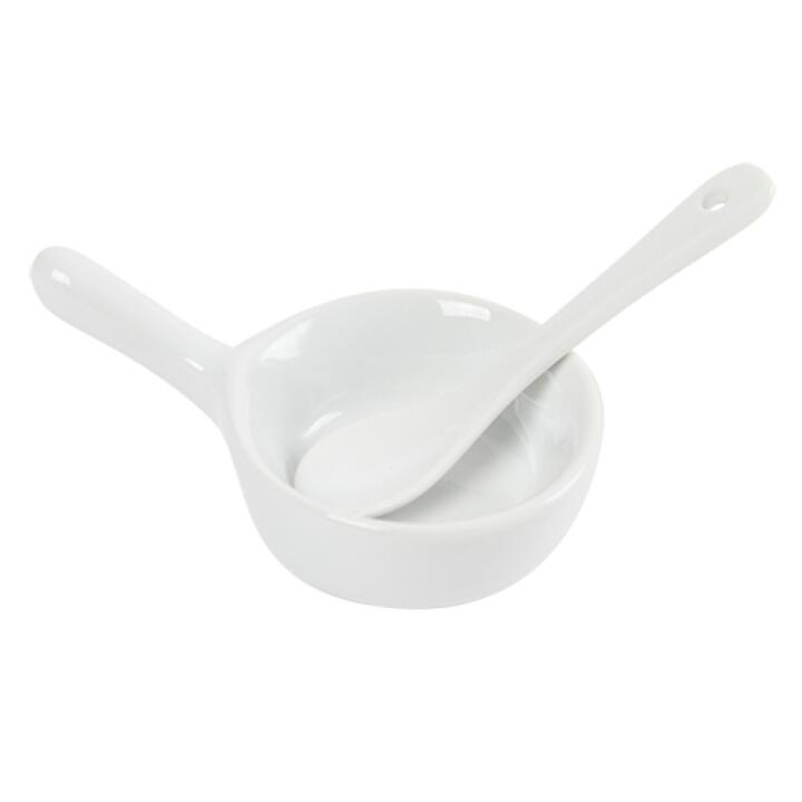 【ARTBOX OFFICIAL】醬汁風扇 模樣 小碗+湯匙套裝