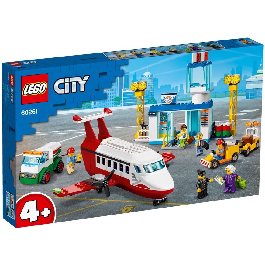 【台中OX創玩所】 LEGO 60261 城市系列 中央機場 CITY 樂高