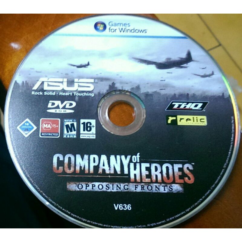 PC GAME--Company of Heroes英雄連隊--火線對決 /2手