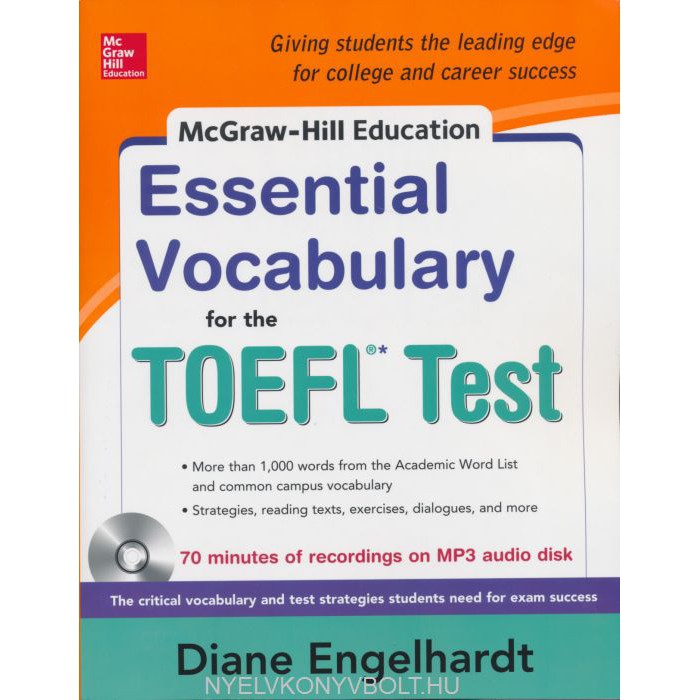 Essential Vocabulary for the TOEFL Test/Engelhardt/Diane 文鶴書店 Crane Publishing