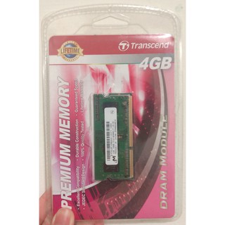 創見 TS系列 4GB DDR3 1600 筆記型記憶體