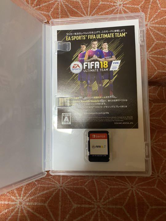 日本直送二手任天堂switch 遊戲fifa 18 Mercari 蝦皮購物