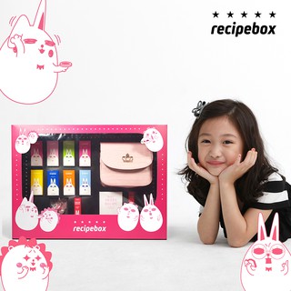 recipebox 儿童化妆品圣诞豪华礼盒 韩国第一儿童化妆品品牌 兒童 化妝品 無毒 韓國