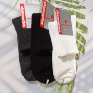 【MM小品】皮爾卡登1/2休閒襪 24-28cm 中筒襪 1/2襪 休閒襪 男襪 襪子 PC-225