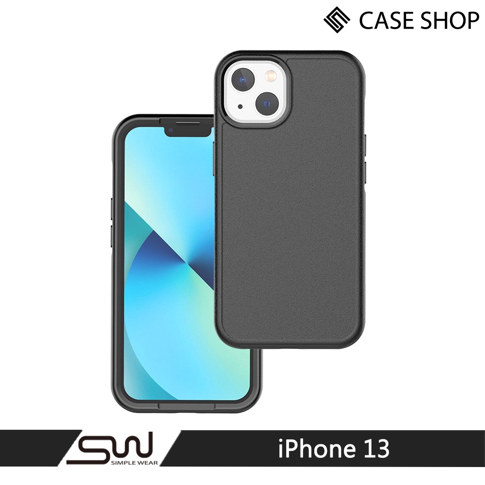【CASE SHOP】 iPhone 13 (6.1吋)超軍規防摔保護殼-硬悍