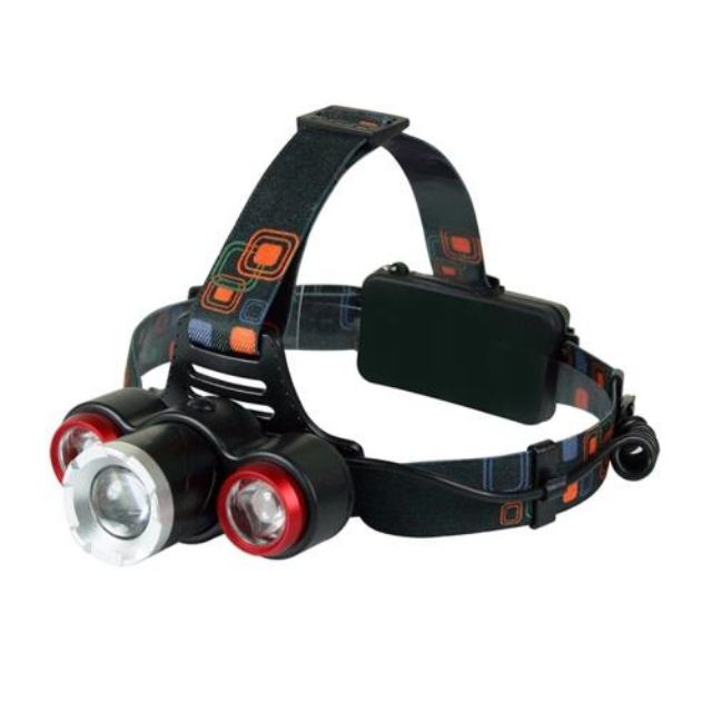 KINYO LED高亮度三頭變焦頭燈 LED-715

 露營 登山 修車 1250流明 20檔變焦 T6LED雙輔助燈