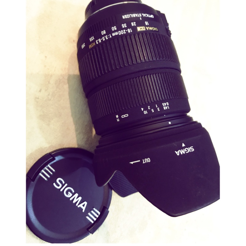 SIGMA DC 18-200mm 1:3.5-6.3 HSM for Nikon
