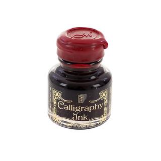 小資媽媽 英國 Manuscript 紅色 封蠟瓶蓋 經典 30ml 鋼筆墨水 MSH420RUB