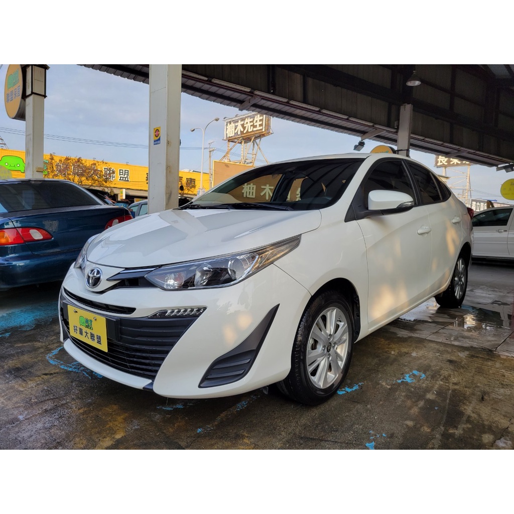 &lt;&lt;車美汽車&gt;&gt;2019年 Vios 大改款 倒車顯影，雙安，胎壓偵測，循跡防滑，一手車，原漆原版件，可貸款可保固