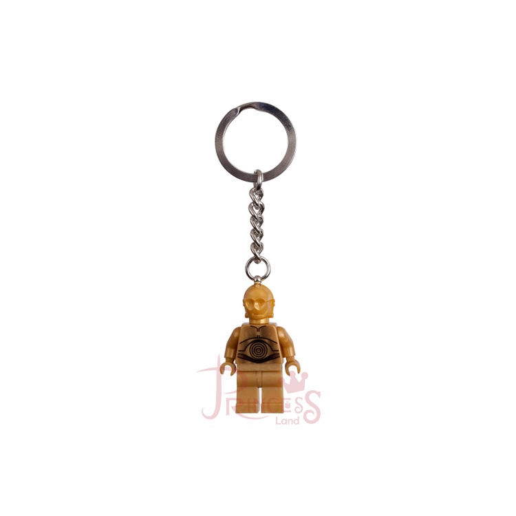 公主樂糕殿 LEGO 樂高 852837 C-3PO 金色 鑰匙圈 Key Chain 5-1