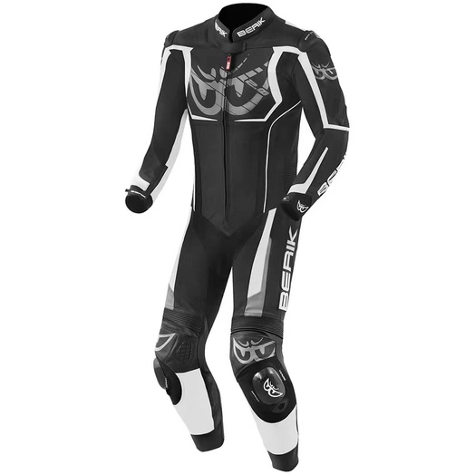 BERIK大里特約商moto2輪館-NexG 1PC Suit 一件式連身防摔皮衣 牛皮  大眼睛(黑白-50）現貨