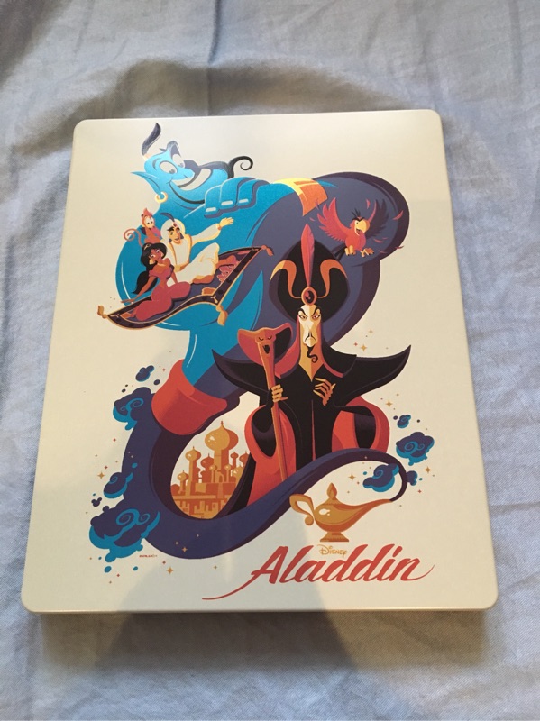 《阿拉丁Aladdin》藍光限量版鐵盒  Mondo Zavvi