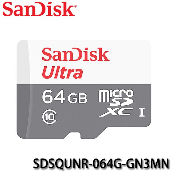 【3CTOWN】含稅公司貨 SanDisk Ultra Micro SD SDXC 64G 64GB 100MB/s
