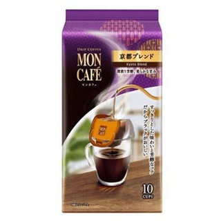 (預購)日本 片岡物產 MON CAFE 京都調和深煎濾掛式咖啡 手沖咖啡 10入