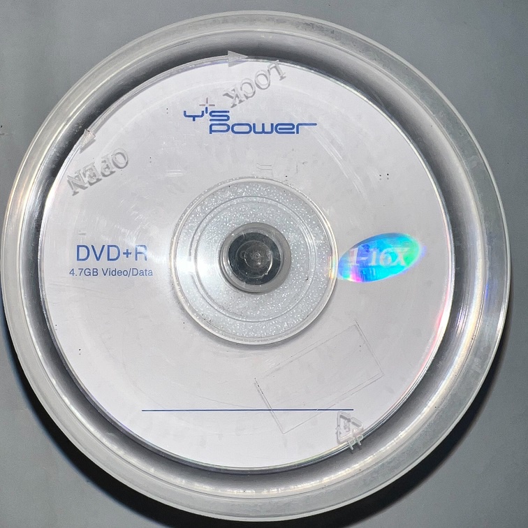 空白光碟片 16x DVD+R 空白光碟片 4.7GB 50片裝 CD棉套 收納袋 活頁式五孔 不織布CD收納