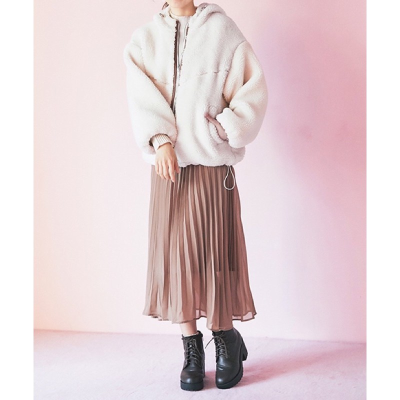 日本olive Des Olive 21年福袋絨毛外套olivedesolive 蝦皮購物