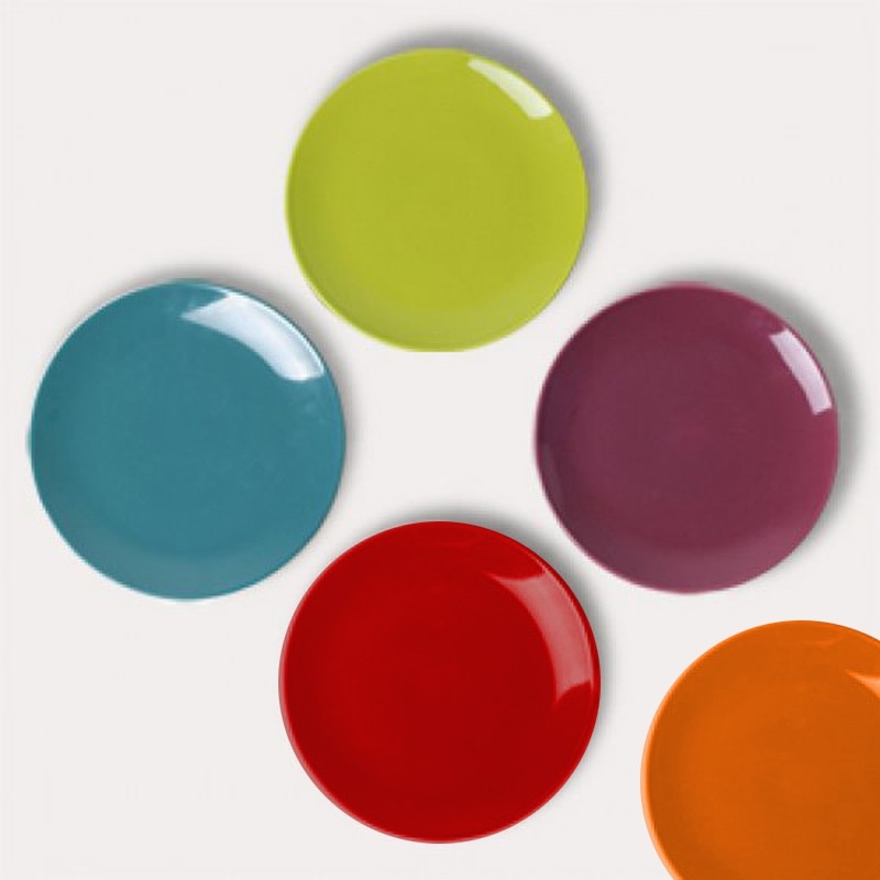 德國ASA 色釉8吋 圓盤20cm 5色可選 陶瓷盤 小菜盤 點心盤水果盤 瓷盤 餐盤