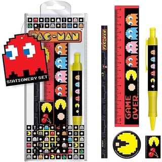 小精靈 吃豆人 Pac-Man -進口學生文具組