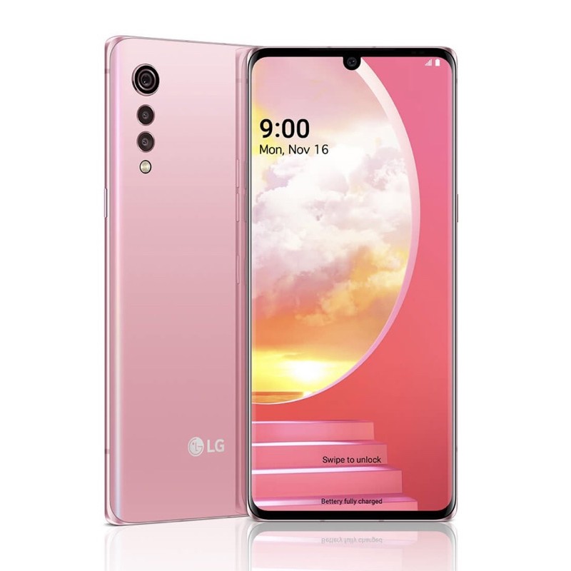 LG Velvet 5G (6G/128G) 蛋糕機 6.8吋 Aurora Pink (粉)