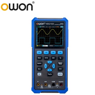 OWON HDS2102S 三合一手持數位示波器100MHz+萬用表+訊號產生器