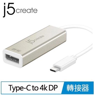 j5create JCA140 USB Type-C to 4K DP 轉接器原價990(省507)