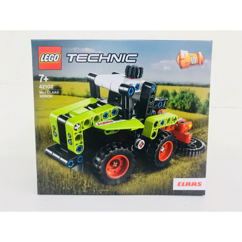 lego technic mini claas xerion