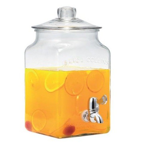 【正好餐具】冷飲水龍頭玻璃罐(5.7L)飲料罐/自助吧台用/冰飲機/果汁機 量多歡迎詢價【BL048】