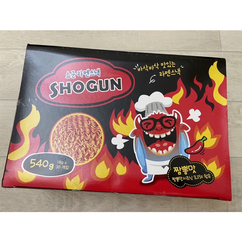 2023新效期 Shogun新產品 辣味怪獸麵/怪獸麵/小雞麵 /起司麵/辣雞麵