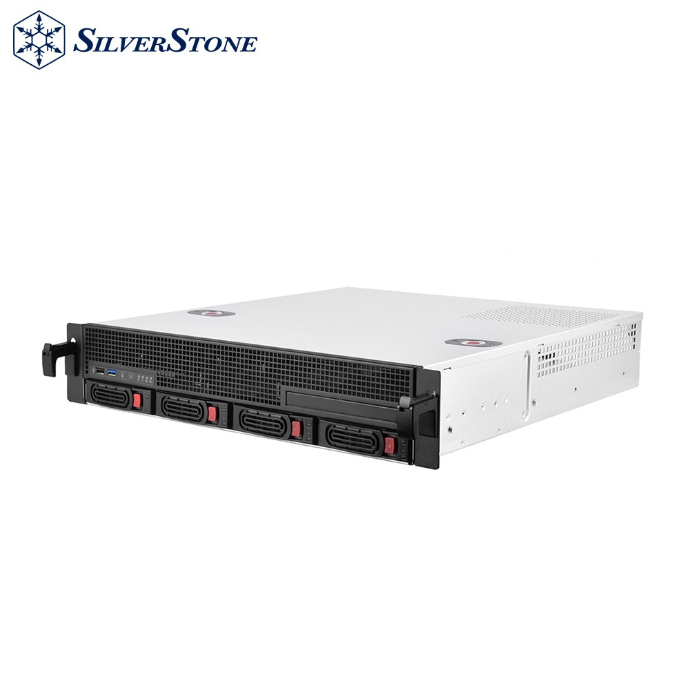 银欣SilverStone RM21-304 2U伺服器機殼 現貨 廠商直送