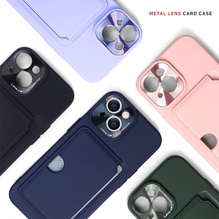韓國 TMAX 外部插卡 鏡頭保護 手機殼 軟殼│iPhone 13 12 Pro Max Mini