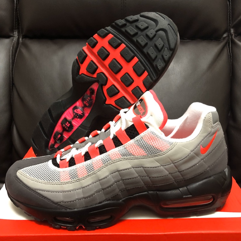 (CYH) NIKE Air max 95 OG Solar Red全新 US9