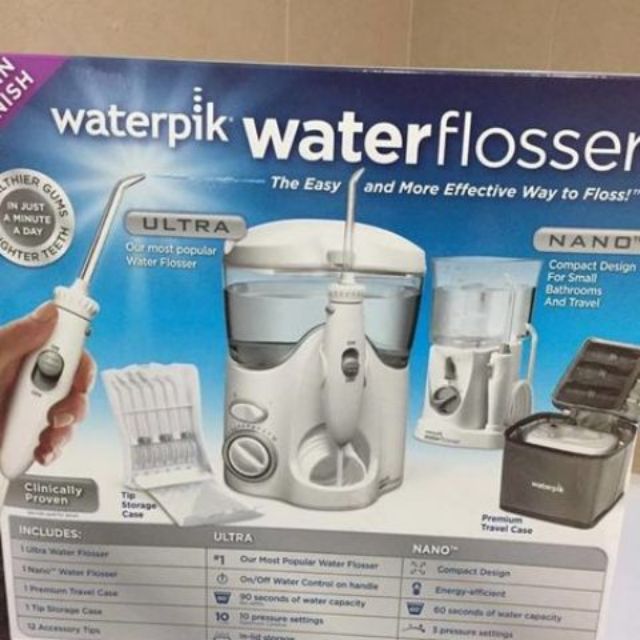 好市多Waterpik 高效多功能沖牙機組 WP140+WP310