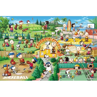 拼圖專賣店 日本進口拼圖 12-510(1000片拼圖 SNOOPY 史努比 各項運動比賽 )